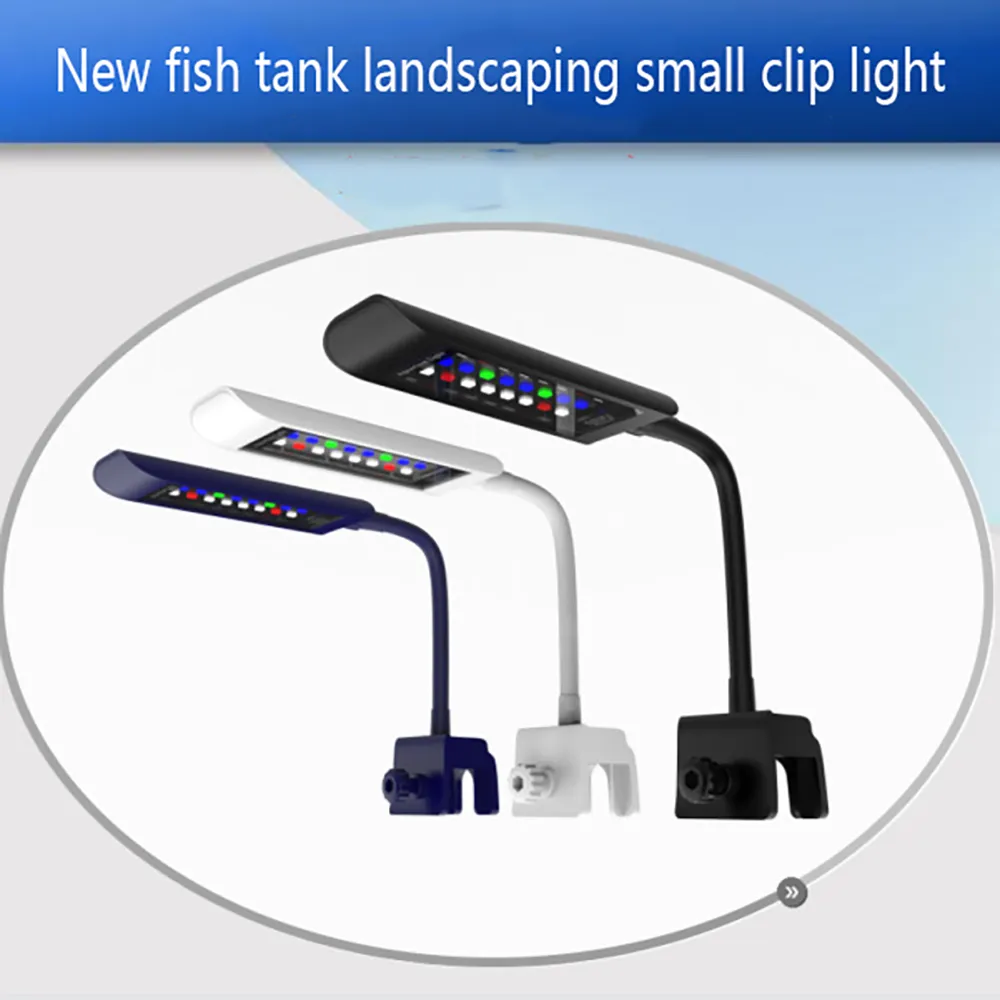 Fish Tank Led Light Bar Home SJL 5I Small Fishs Tanks Dimming, Clip Light, Lighting Led Light
