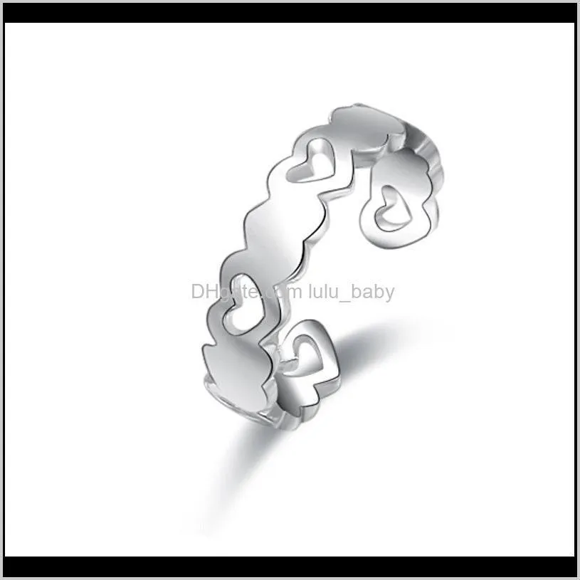new silver foot ring, foot charm, hollow out foot ring, women`s ring
