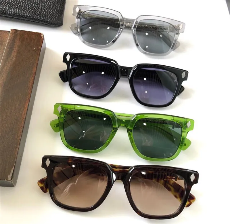 New fashion design sunglasses AMBIDXTRO square plate frame retro gothic style versatile and popular outdoor uv400 protective glasses