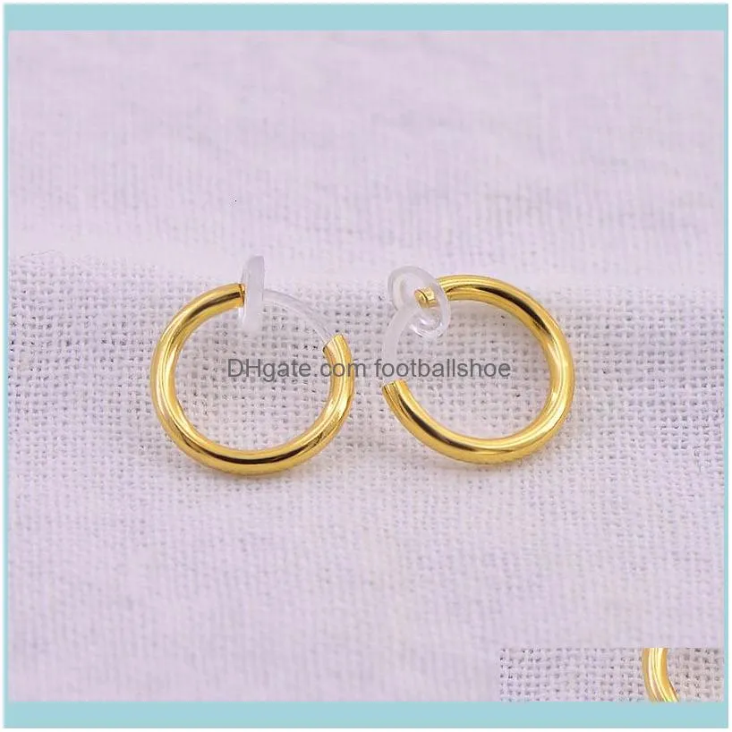 bone minimalist Hot no selling hole earring resin arc spring ear clip nose ring