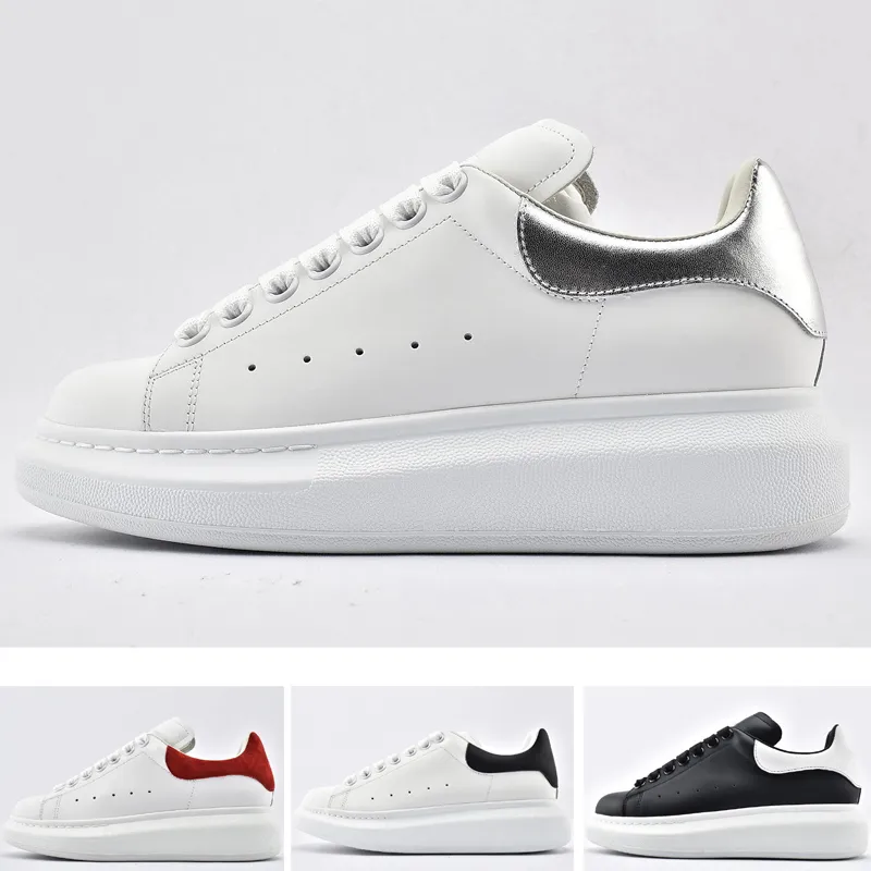 Klasik 20ss platform Ayakkabı Lazer Üçlü Siyah Beyaz Blk İnci Deri Küçük Yeşil Koşu Spor Sneaker size36-45