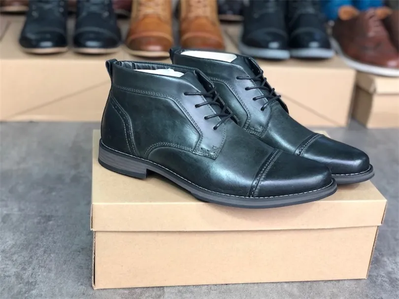 Mens designer sales dress boots