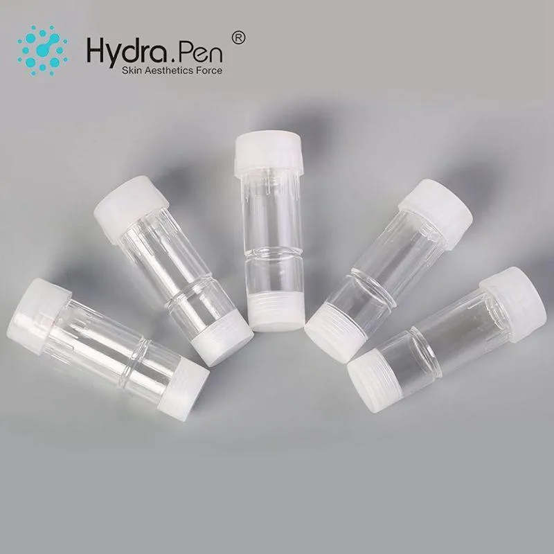10 pcs hydra agulha 3 ml cartucho contabilizável hydrapen h2 miconeedling mesoterapia Derma roller demer caneta