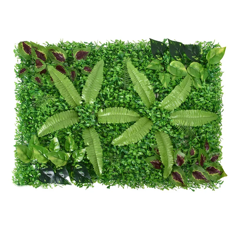 Sztuczna Trawa Lawn Turf Symulacja Rośliny Ozdoby Ozdoby Kształtowanie Wall Decor Wall Decor Mediolan Dotarne ściany Rośliny Fake Panel Backdrop Decorate WMQ980