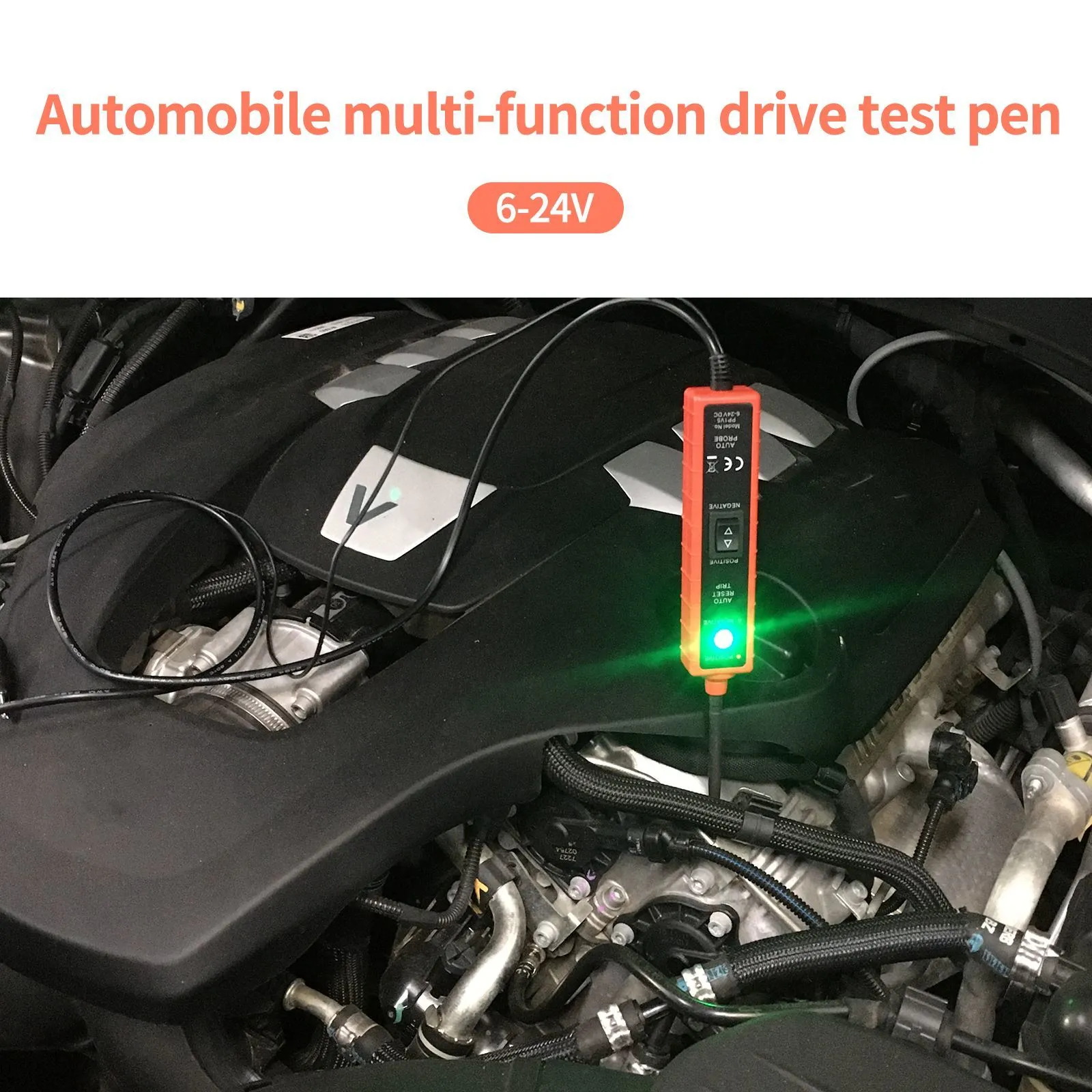 Nouveau Testeur De Circuit De Véhicule De Voiture 6 24V Outil De Diagnostic  De Système Électrique Multifonctionnel Testeur De Circuit Automobile  Analyse De Puissance Du 15,82 €