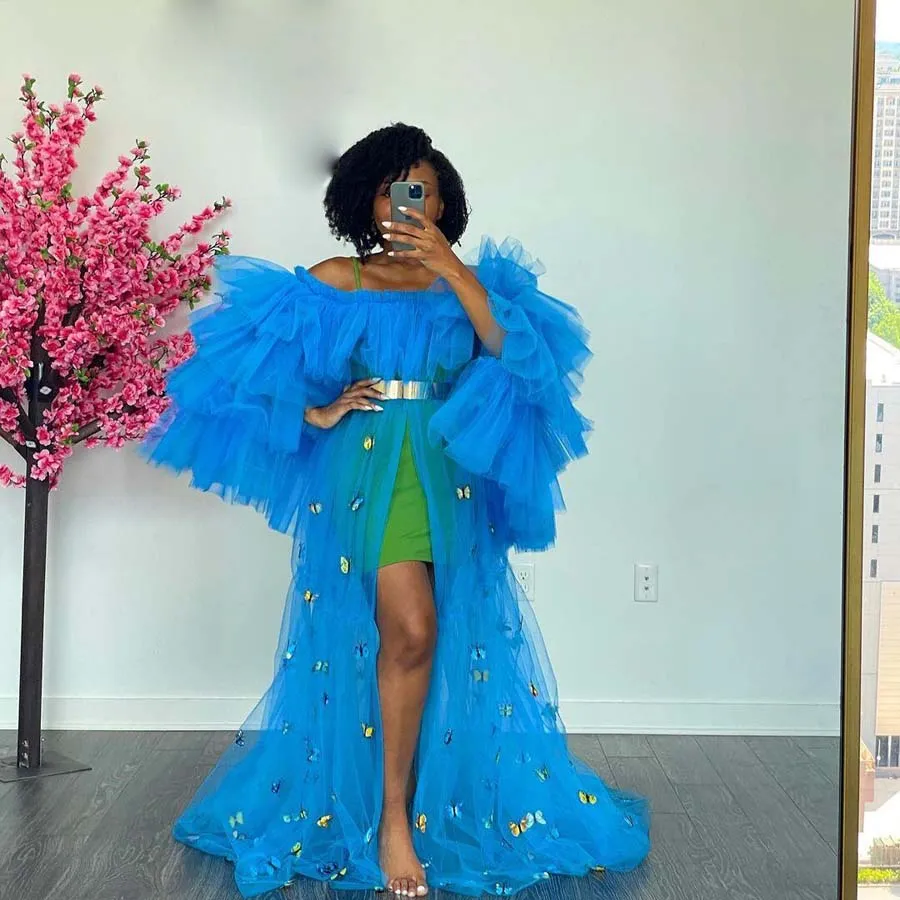 Girls blue sale party dress