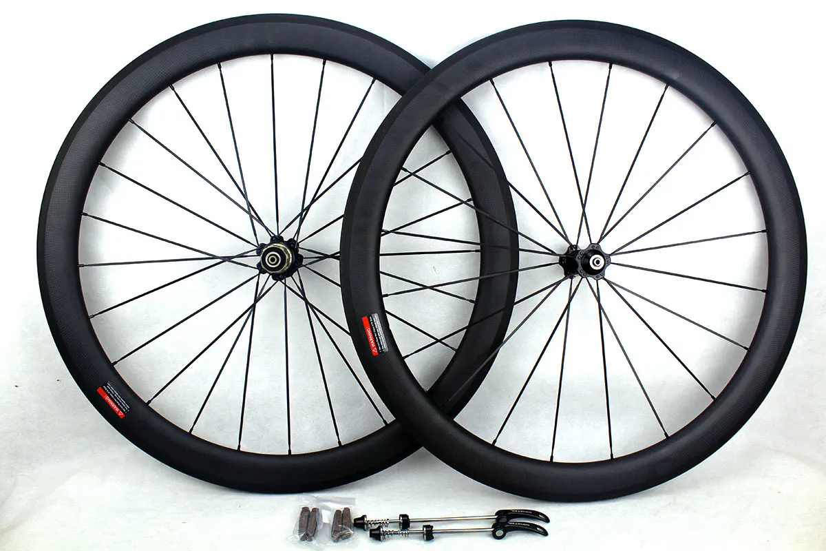 thumbnail image 2 of 700C Clincher Carbon Road Bike Wheelset – R13 Hub, Basalt Brake Track, 1526g (Shimano/SRAM 8-11 Speed) 2 of 14