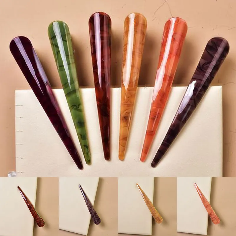 Acrylic Duckbill Long Hair Clips Long Hair Stick For DIY Hair Styling