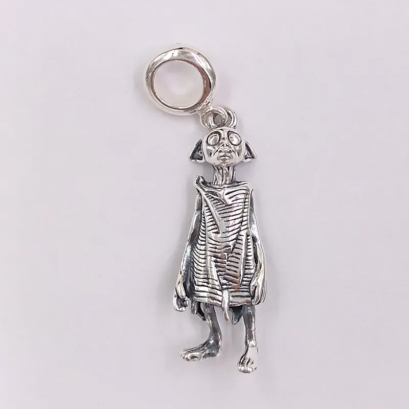 Hot Charms Hippie Biżuteria Make Materiały Hary Mocer Elf 925 Sterling Silver Pary Bransoletki Dla Kobiet Mężczyźni Dziewczyna Chłopcy Zestawy Bransoletka Prezent Urodzinowy WB0013-SC