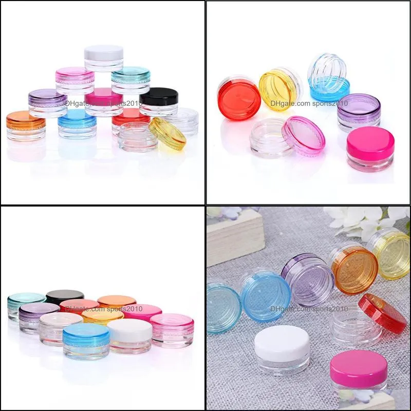 Wax Containers Food Grade Plastic Box Jar Case For Wax Thick Oil Holder Dry Power Dab Tools Dabber Good Flavor than Silicone