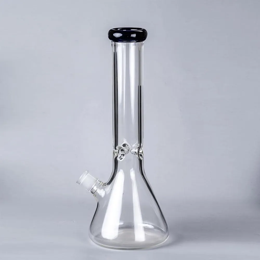 20cm Glass Bong Huile Habanahs Mortué Eau Bongs Tuyau avec bol de 14mm / Catcher de glace Tuyaux de tabagisme classique Crownah