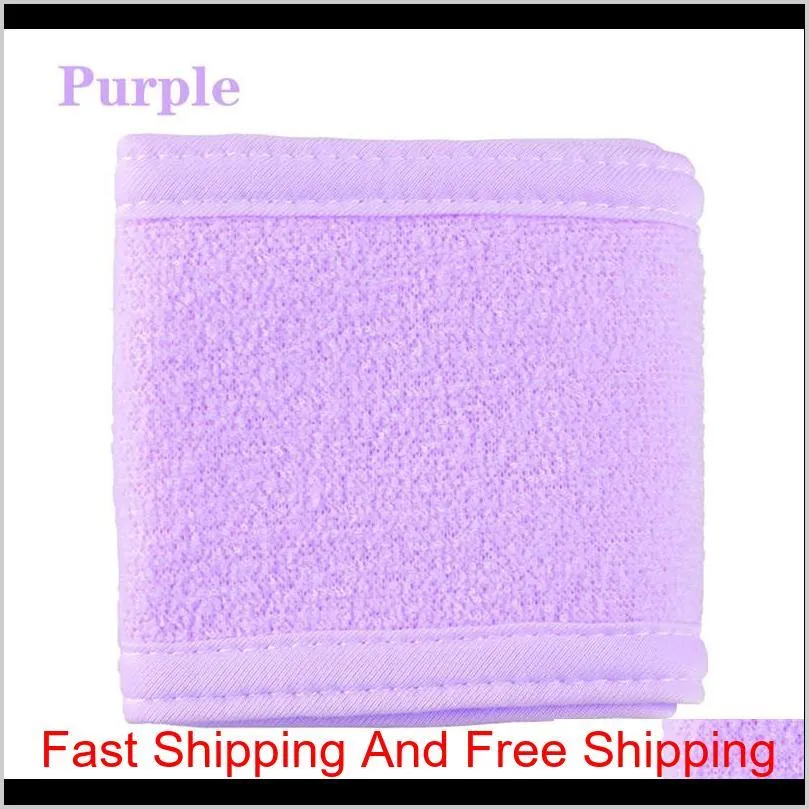 women salon spa facial headband adjustable women beauty makeup hairband soft bath face cleaning hair wrap towel