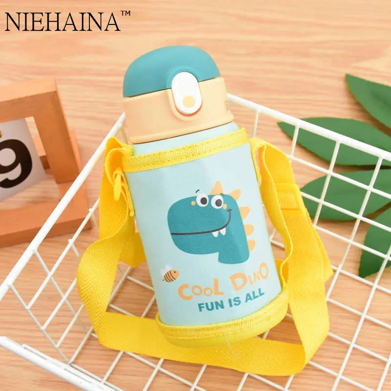 Borraccia Termica Per Bambini In Acciaio Inox - Design Pesce, Mantiene Freddo 24h E Caldo 12h, A Prova Perdite - Foto 10