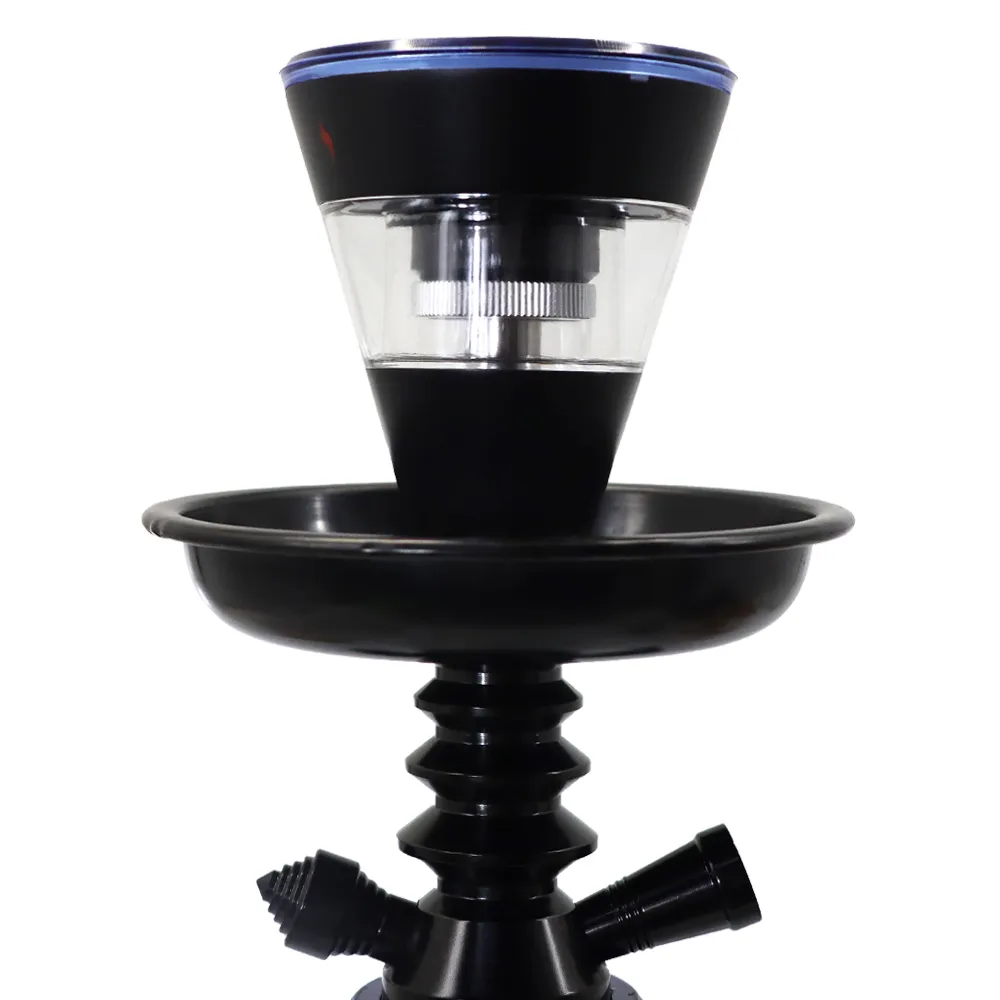 Tecnologia Premina Fumar Acessórios de Cachimes Shisha Silicone e Vidro Eletrônico Shisha Vaporizador Hookah Bowl Head