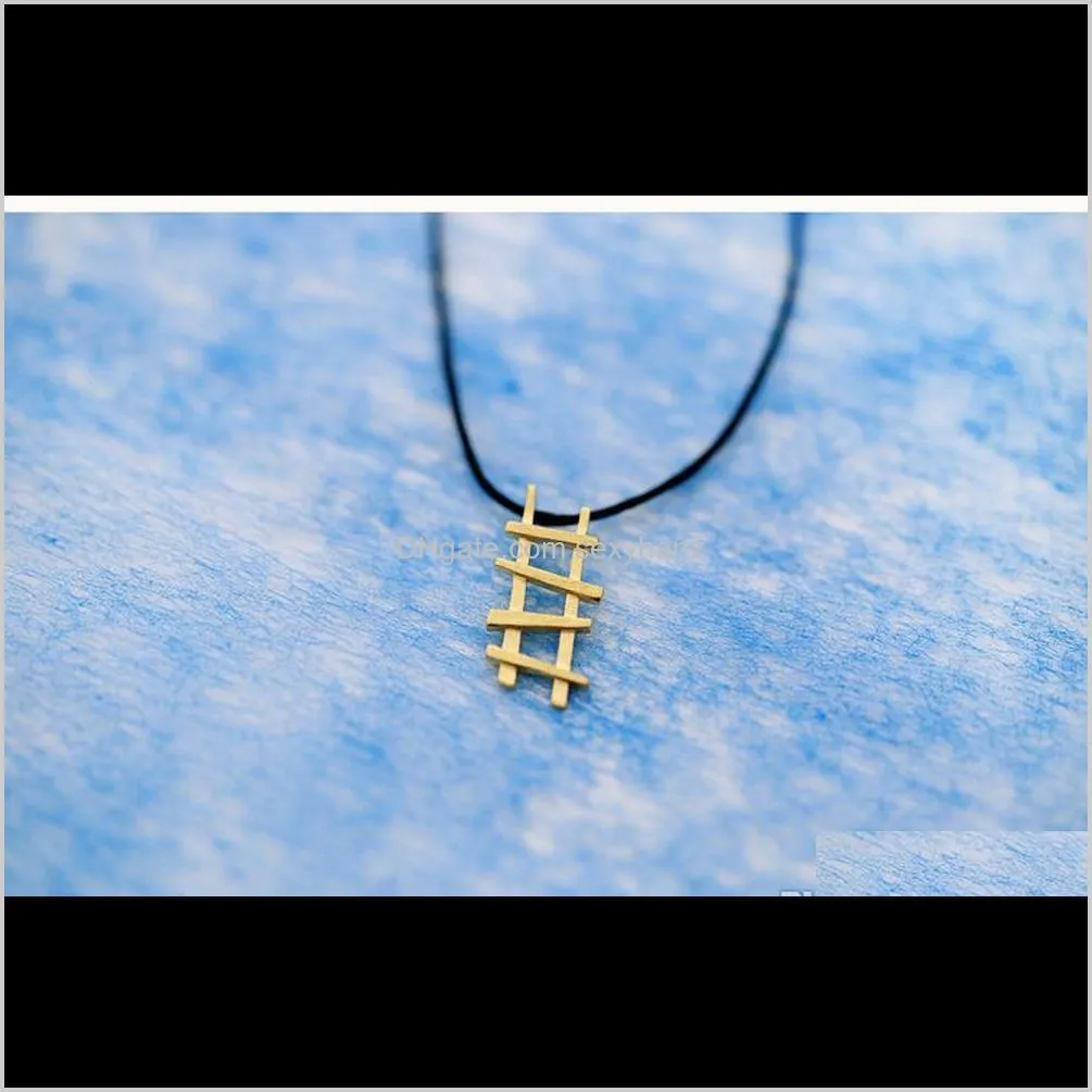 10pcs- n116 fashion little high ladder necklace cute celestial ladder necklaces fairy instrument tool necklaces