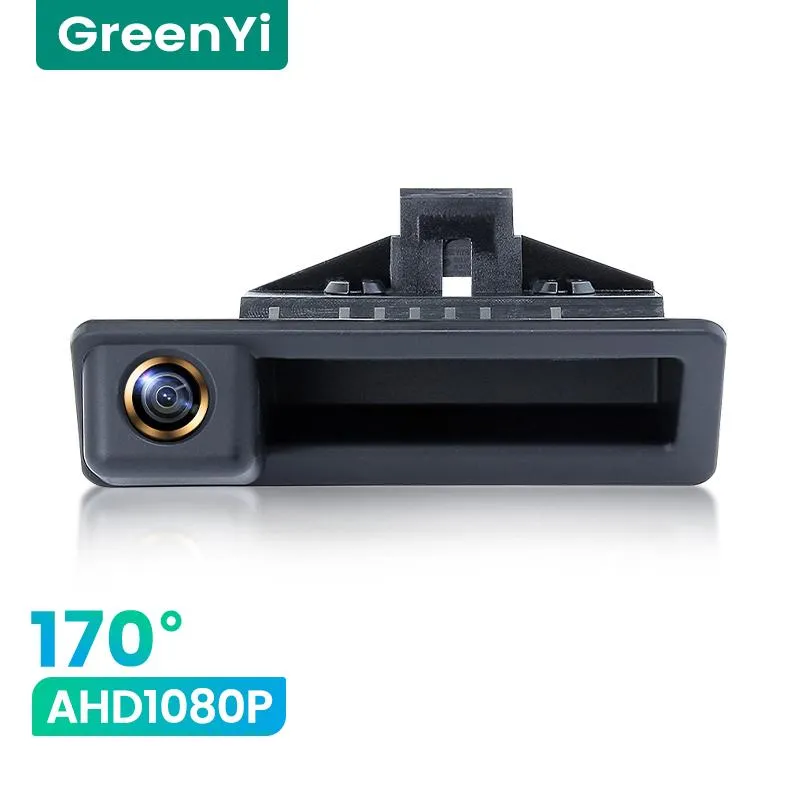 CAR الخلفي عرض كاميرات وقوف السيارات Greenyi 1080p HD 170 ° كاميرا ل 3 سلسلة 5 x5 × 6 E46 E39 E60 E70 E82 E90