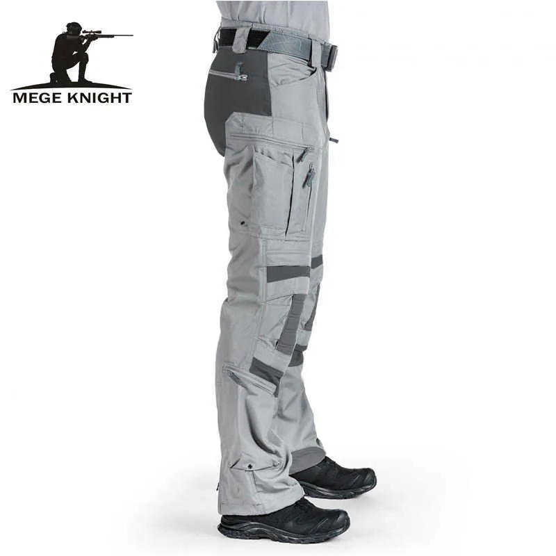 Pantalon De Travail Homme Multipoches Zippé Mince Pantalons Combat