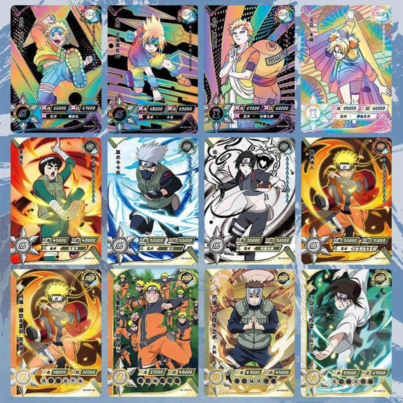 Cartes anime naruto carte boruto naruto album book collection hokage jouant  la carte de jeu uchiha ninja kakashi personnage kids toys g112216o