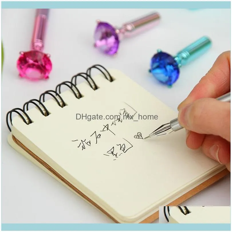 Cute Gel Pens 0.5mm Creative Diamond Pens Kawaii Colored Plastic Neutral For Kids Writing School Office Supplies Stationery