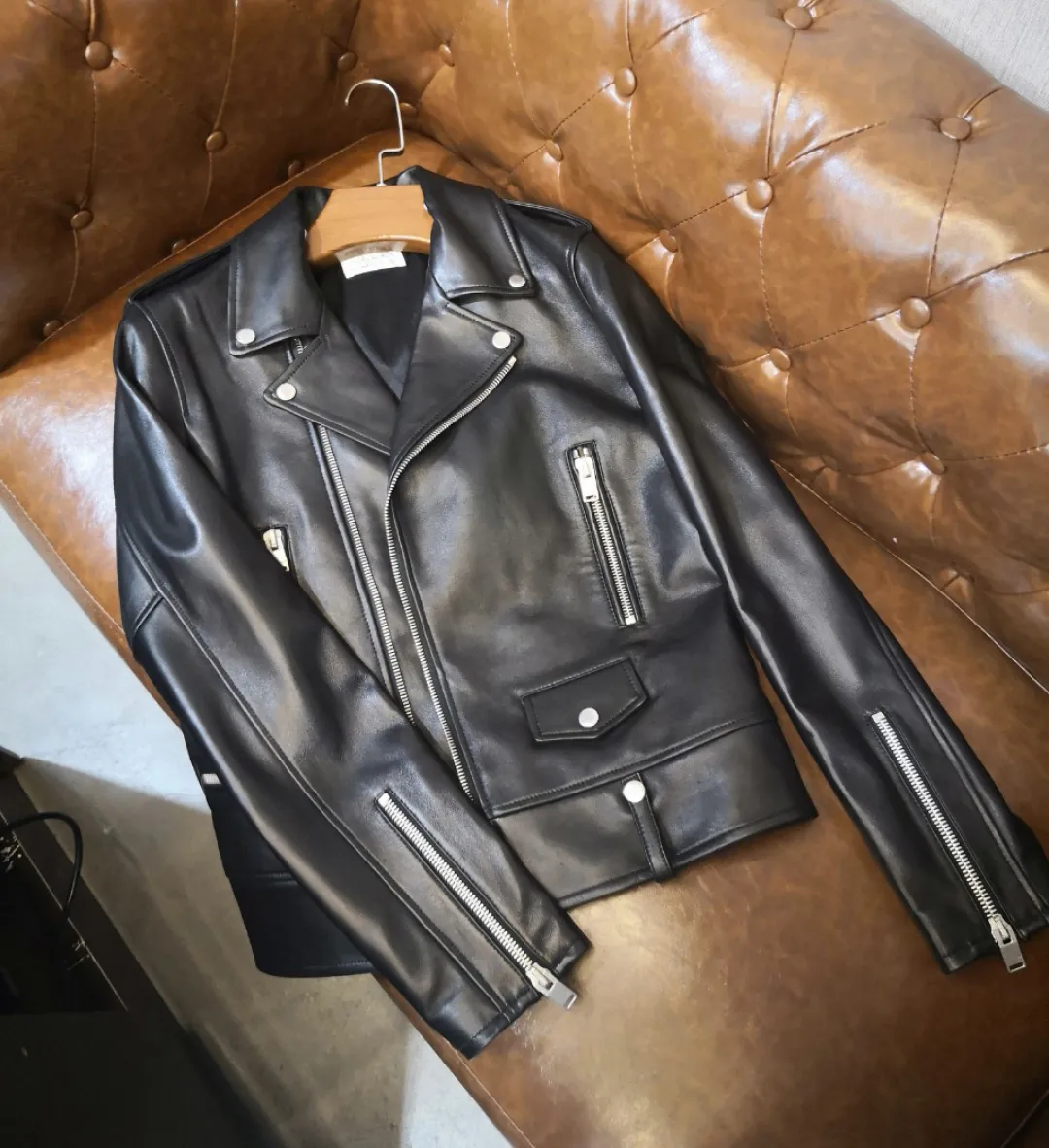 Used leather motorcycle sales jackets near me
