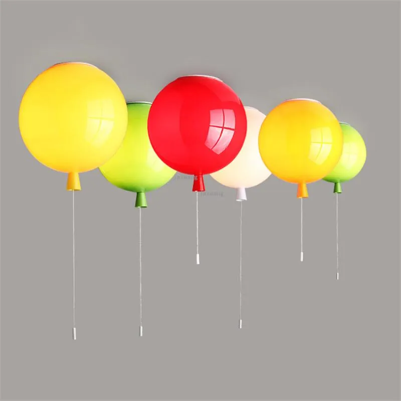 Ceiling Lights Modern Children Room Balloon Home Decor Light Playground Creative Lighting Fixture Restaurant Novelty Lamp