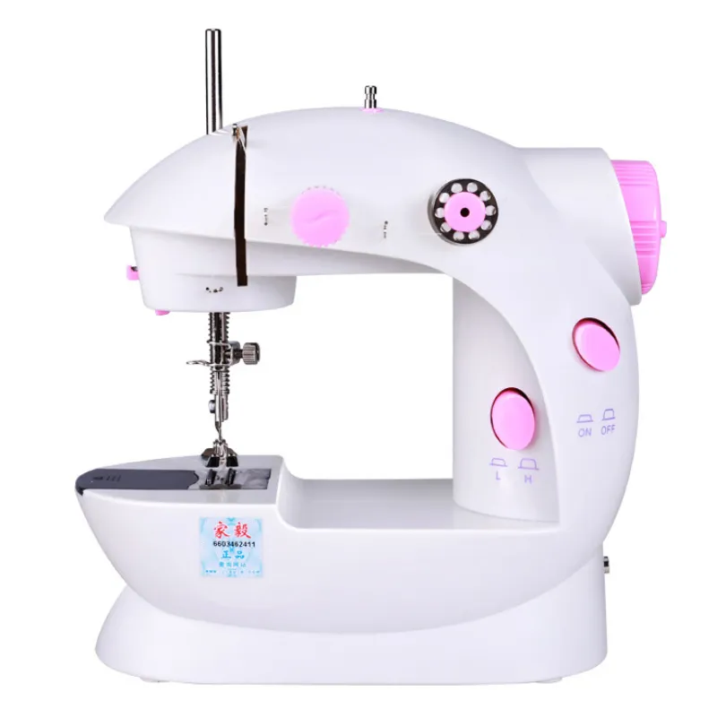 Mini Sewing Machine Electric Household DIY Handwork Sewings Machines Dual Speed With Power Supply Small Home Supplies HH21-402