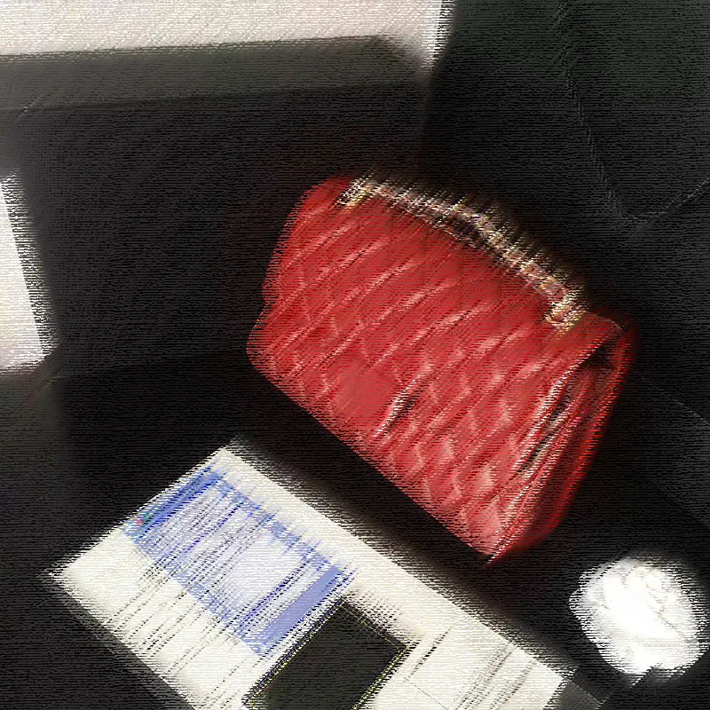 7a Top Designe Luxury Brand Handbag Channel Women's Bag Läder Guldkedja Crossbody 2,55 cm svartvitt rosa nötkreaturklipp