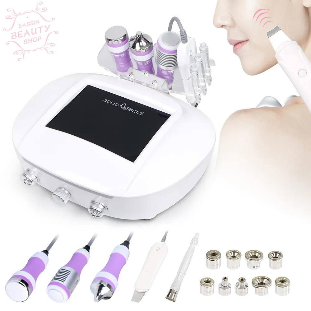 Microdermabrasion Diamond Dermabrasion Machine Skin Åtdragning Portable Care Beauty Instrument