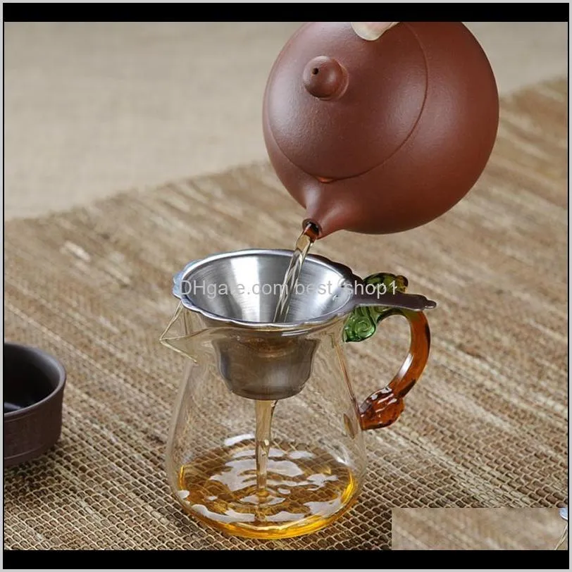 tea infuser strainer with fine mesh for teapot tea set coffee&tea tools for brewing tea leaf filter