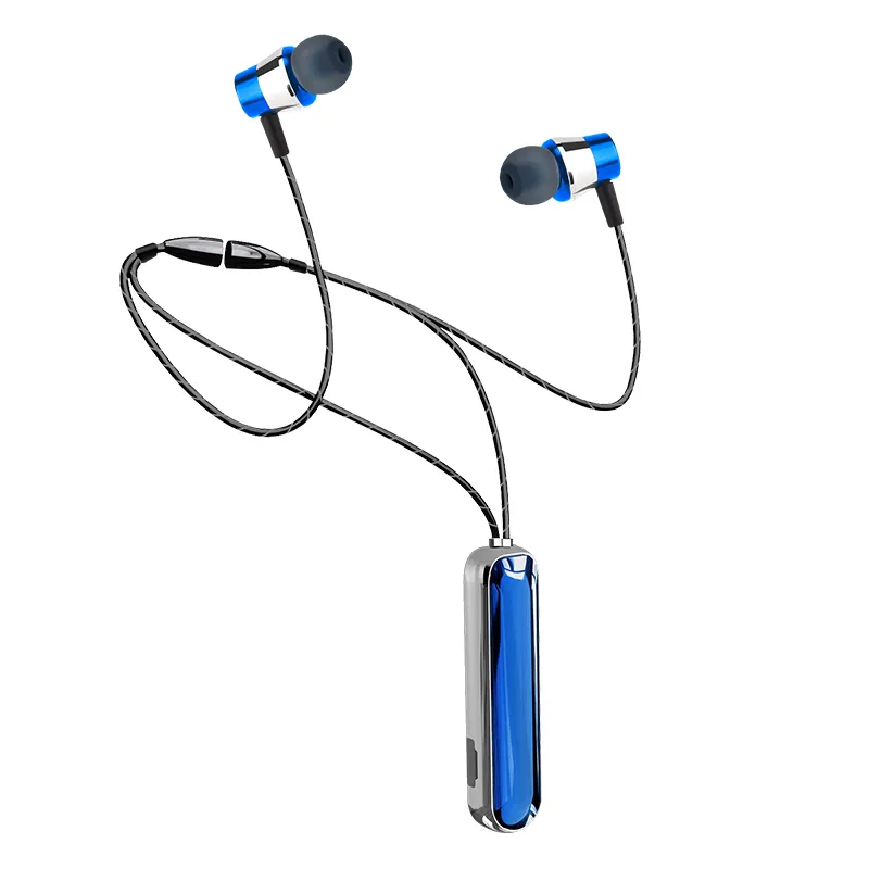 Draadloos paar Bluetooth 5.0 Sport oortelefoon 9D -liefhebbers met elkaar verbonden met het delen van muziek selfie headsets kettingtype magnetische hoofdtelefoon