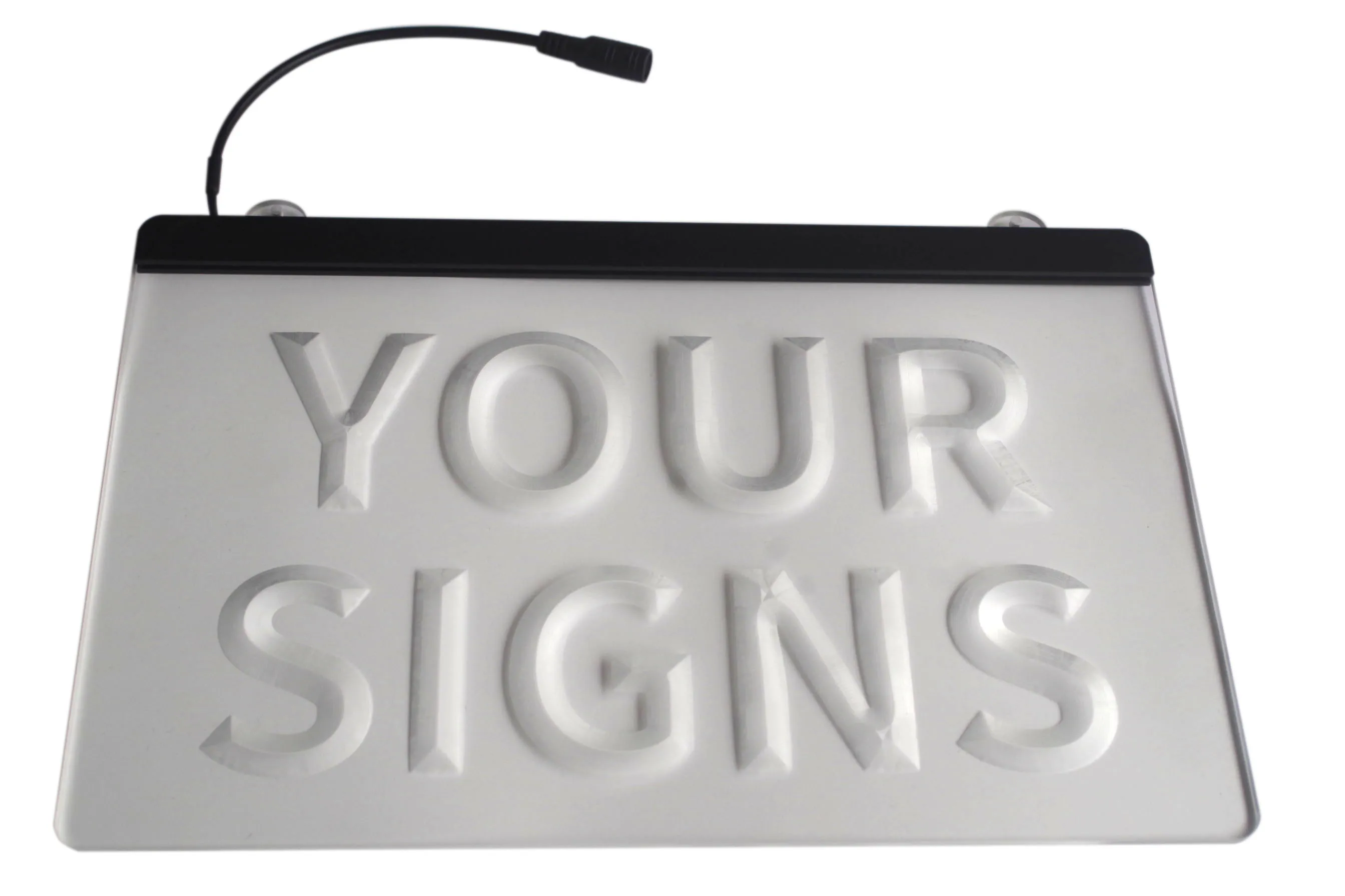 サインをカスタム3D彫刻LEDライトサイン卸売小売