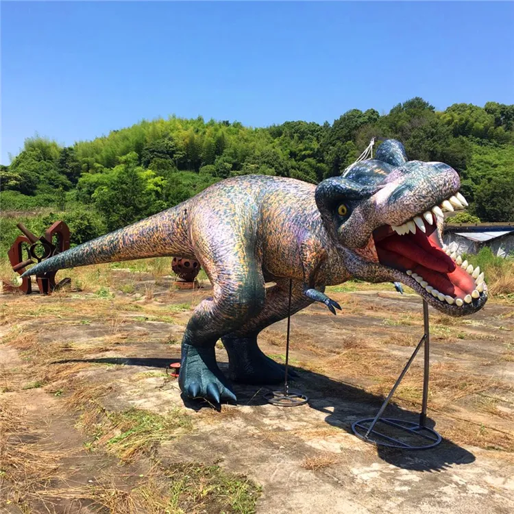 7m Comprimento Gigante Balão Inflável Dragão Dino Dino com LED para Decoração Da Parada Do Nightclub