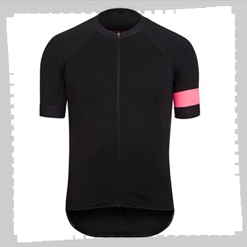 Pro Team Rapha Cykling Jersey Mens Sommar Snabb Torka Sport Uniform Mountain Bike T Shirts Väg Cykel Toppar Racing Kläder Utomhus Sportkläder Y21041385