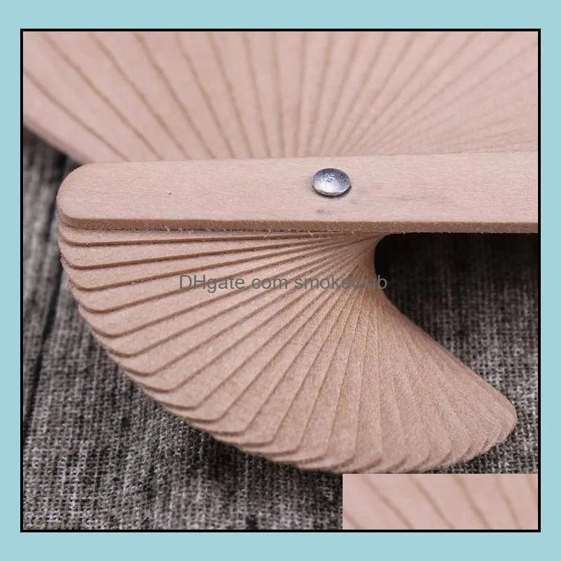 wedding favors Wooden Carved Craft Hand Fans Chinese Classical Wood Fan For Home Decoration Crafts Souvenir Gifts