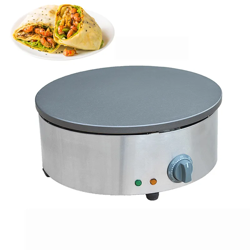 Commercial Electric Crepe Machine Pancake Making Machine Non Stick