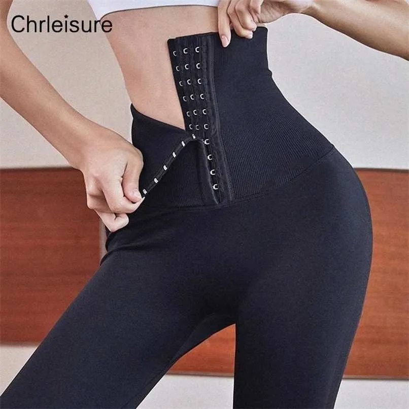 Legging Fitness Taille Haute Sport Push Up Compression Femmes Leggings Gym Workout Exercice Élastique Legging Femme 211204