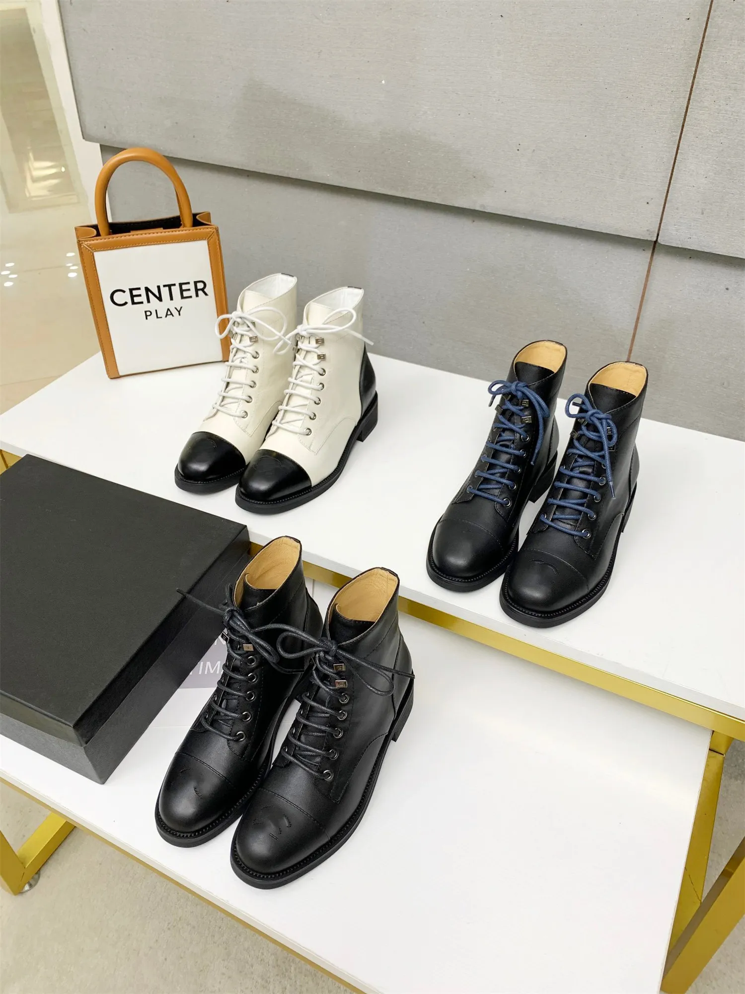 Botines sales oxford mujer