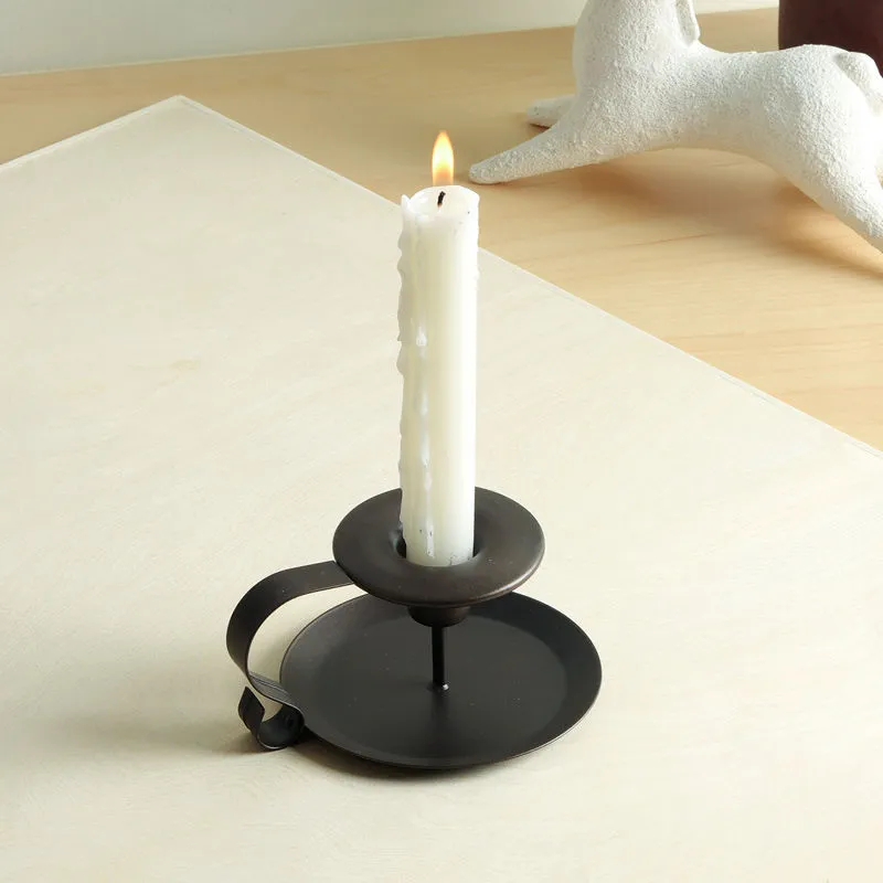Stand Candle Holder Vintage Retro Style Classic Look Taper Candlestick Holder Iron European Style Candlestick DH4911