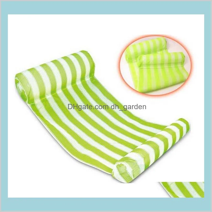 Stripe Floating Sleeping Bed Water Hammock