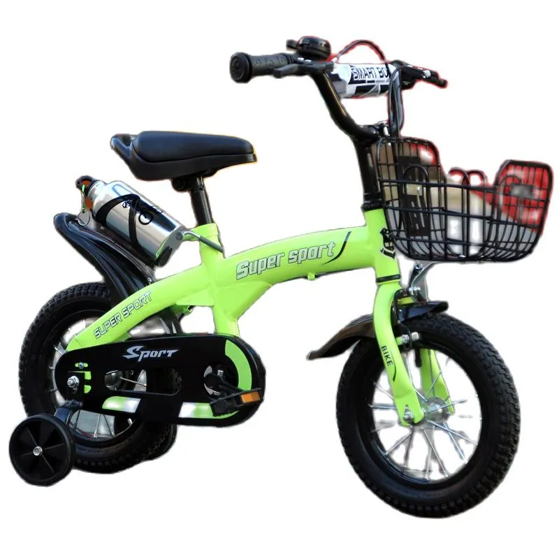 2020 vente chaude sagesse enfants vélo garçon 12/14/16 pouces 2-9 ans bébé vélo poussette hommes et femmes enfants célibataires