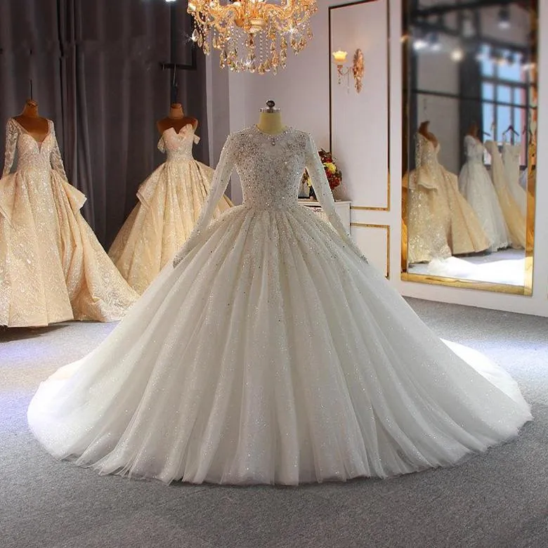 long sleeve ruffle bottom dress Luxury Mermaid Ruffle Wedding Dresses Long Sleeves 67461 – Viniodress
