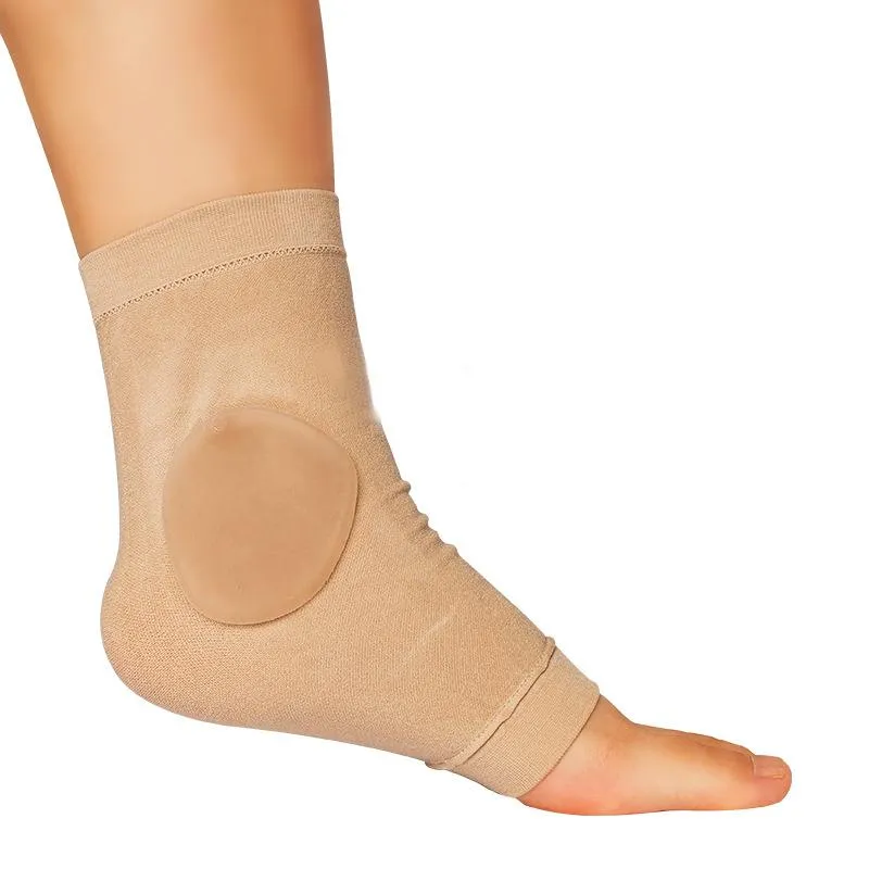 Ankle Support 2021 1 Pair Soft Shoe Boots Elastic Gel Bandage Nylon Sleeve Heel Foot Protect For Ice Figure Skating Horse Riding