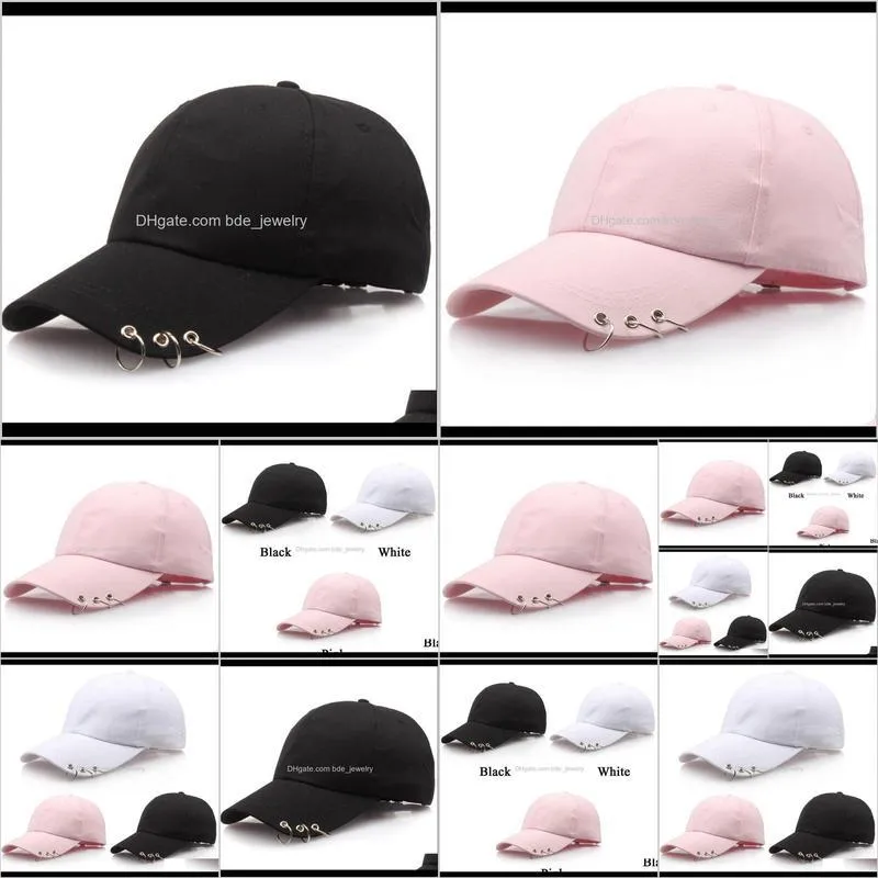 men women baseball cap adjustable casual sports hip-hop ball hat baseball caps black pink white outdoor