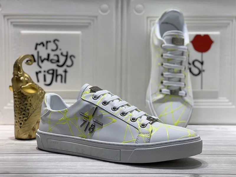 2021 Mannen Designer Sportschoenen Graffiti Gedrukt Mode Luxe