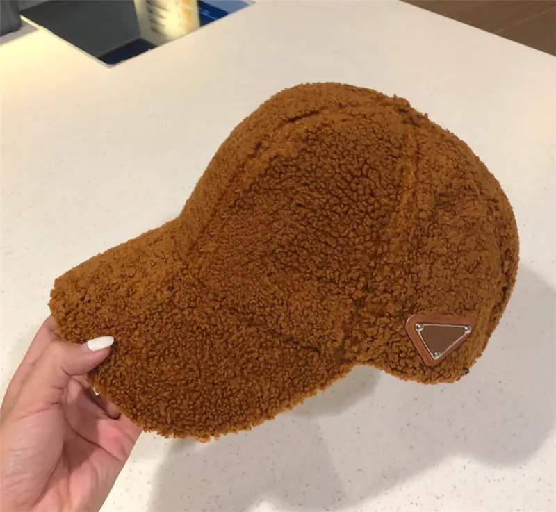 Wool Hat Men Luxury Winter Caps Designer Baseball Cap Brand Letters Solid Woolen Hats Casual Fashion Designer Cap Women2391