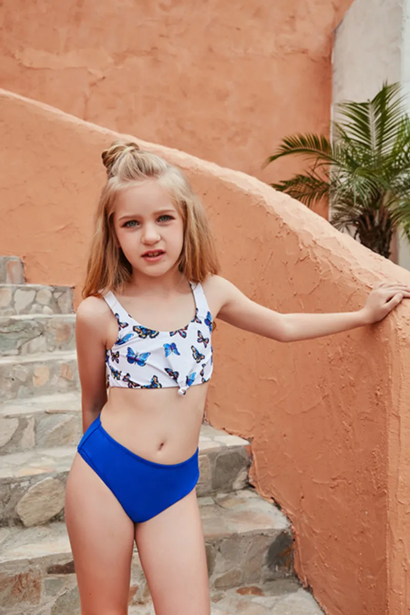 Impresión Bikinis Niños Verano 2021 Trajes De Baño Traje De Baño De Alta Calidad Traje De Baño Infantil Nuevo Bikini Set Niña Playa Ropa De 8,14 € | DHgate