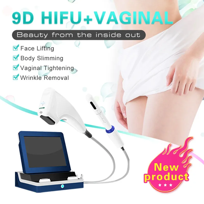 Multifunktionell 9D HIFU vaginal föryngringsmaskin omvänd vagina åldrande torrhet viktminskning ansiktslyftanordning