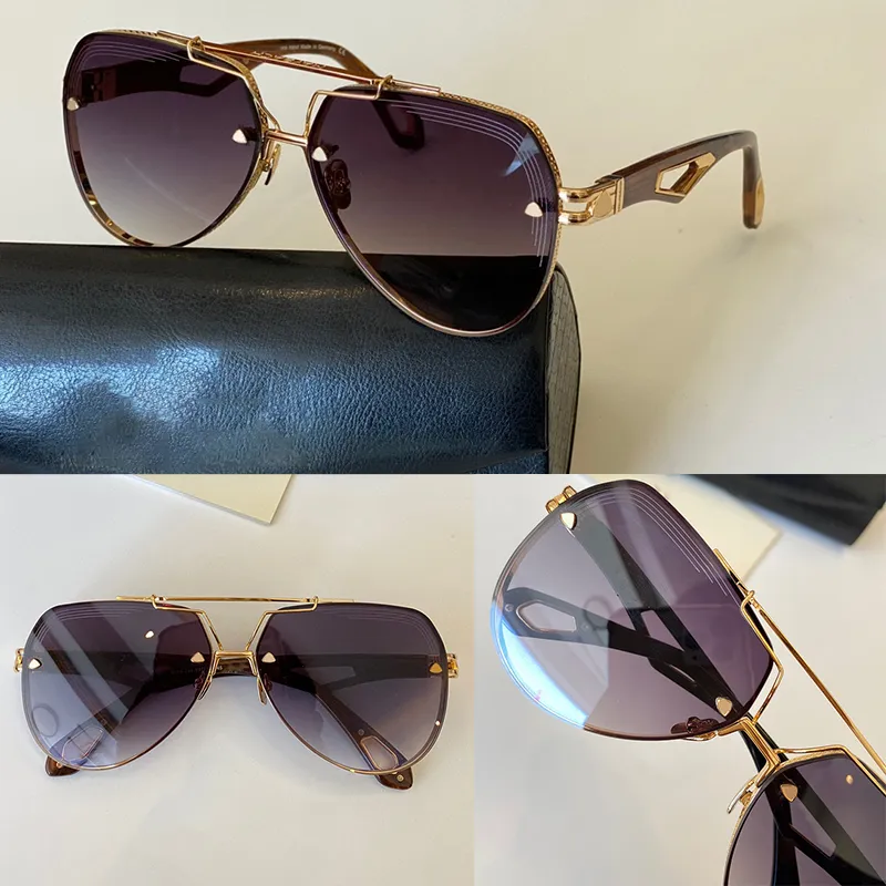 THE KING New men glasses car fashion sunglasses top outdoor uv400 sunglasses square shape selection of first class metal frame to 271K