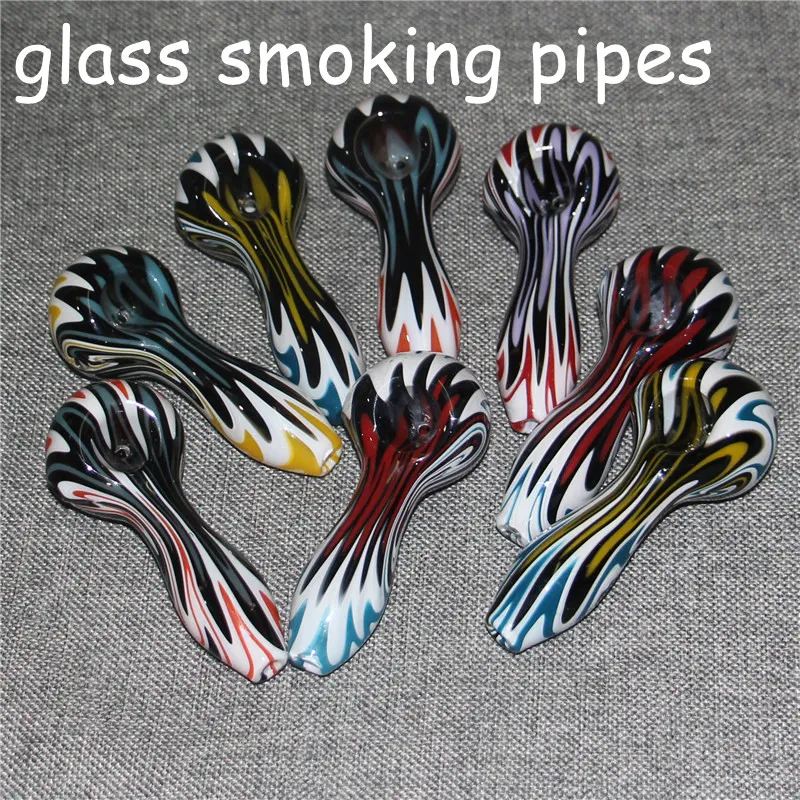 Pipes à fumée en verre accessoires pour fumer pour bang pipe à main en silicone unique barboteur tabac bols à herbes sèches