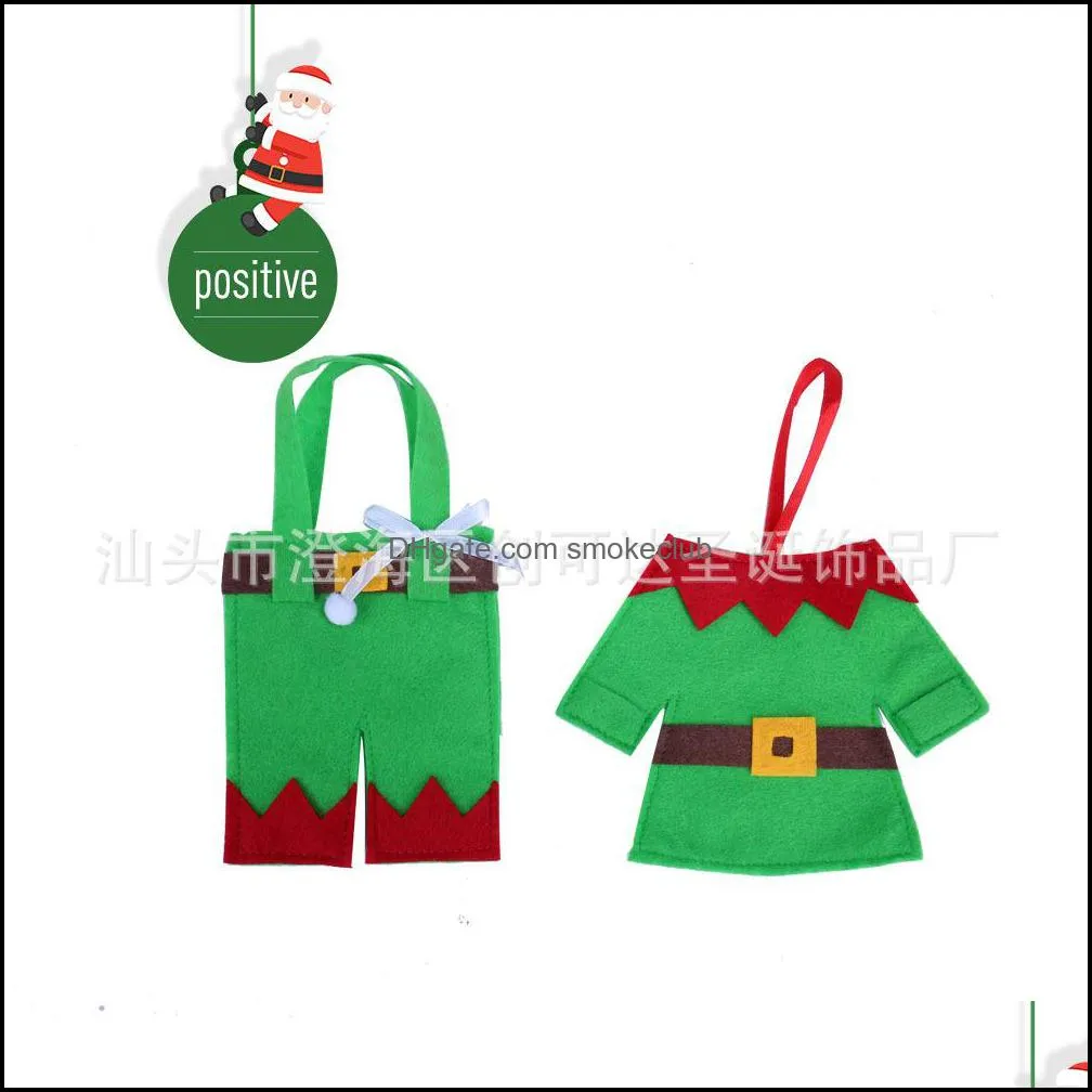 Chuangda New Christmas Knife and Fork Bag Fairy Christmas Tree Decoration Christmas Gift 150